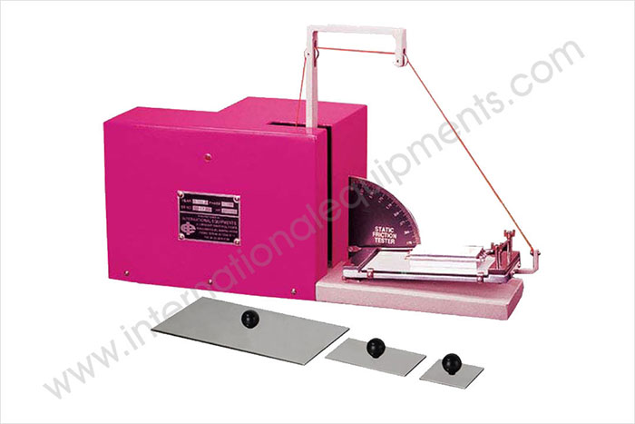 Coefficient of Friction Tester, Inclined Plane Tester